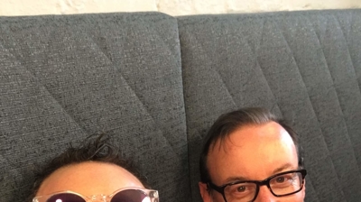 Brett with Dr. Kamen Photo